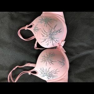 Crystal firework bra